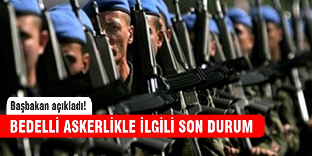 Ahmet Davutoğlu'ndan bedelli askerlik açıklaması