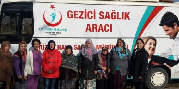 Düzce İl Sağlık Müdürlüğünden Çakirlar’da Kanser Taraması