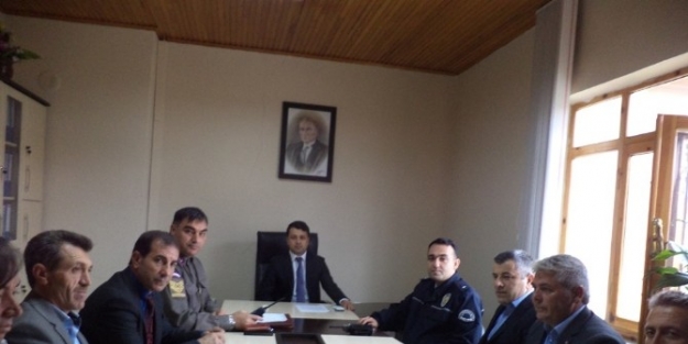 Pazarlar’da Karla Mücadele Koordinasyon Toplantısı Yapıldı