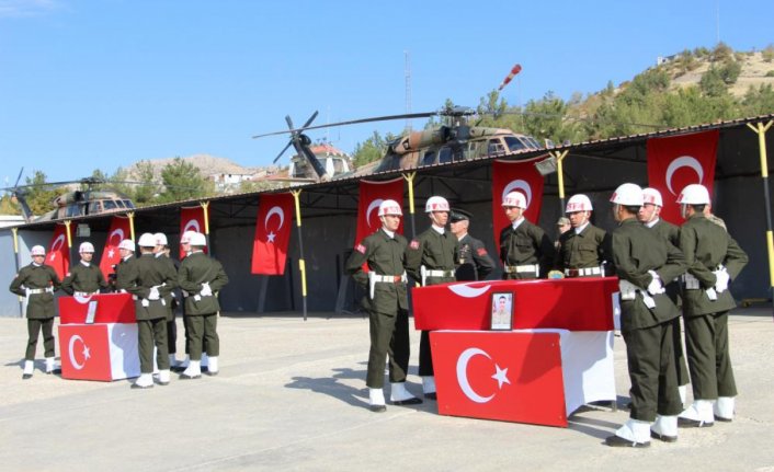 Pençe-Kaplan şehitleri son yolculuğuna uğurlandı