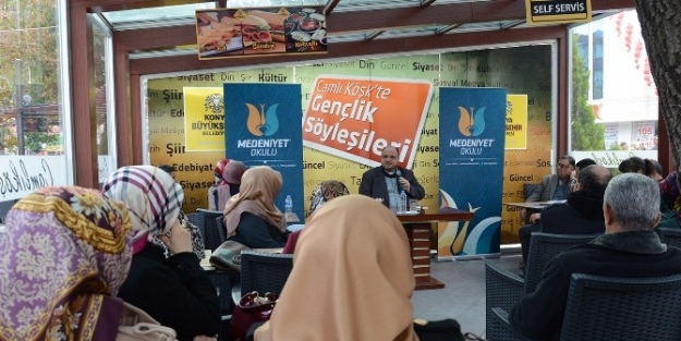 Gençlik Söyleşileri Her Cumartesi Camlı Köşk’te