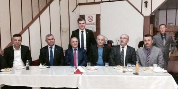 Keles Kaymakamı'na veda yemeği