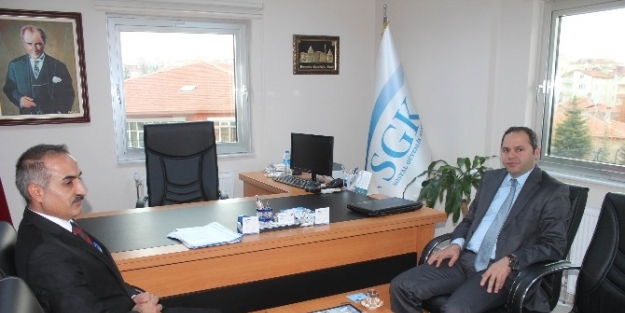 Sgk Konya  İl Müdürü Yavuz’un Beyşehir Ziyareti