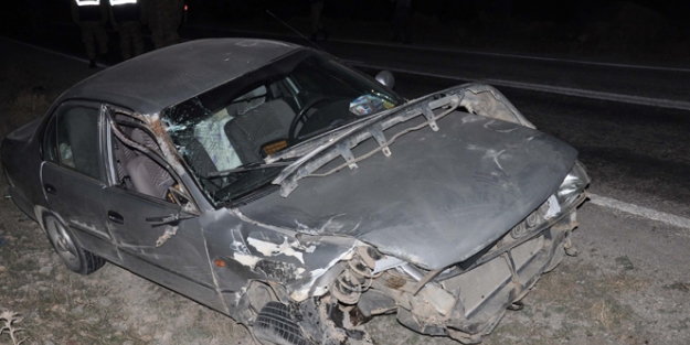 Elbistan'da kaza, 1 yaralı