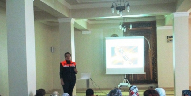 Kur’an Kursunda Afet Bilinci Eğitimi Verildi