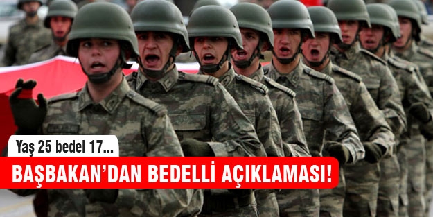 Bedelli askerlikte yeni gelişme