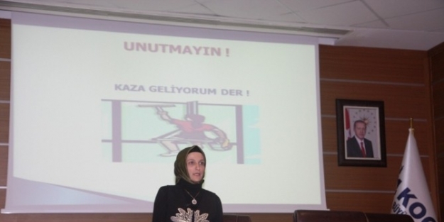 Kocaeli Büyükşehir Personeline İş Sağlığı Ve Güvenliği Eğitimi Verildi