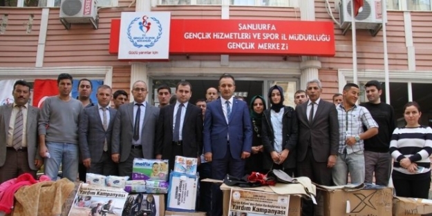 Gençlik Merkezinden Kobani’ye Destek