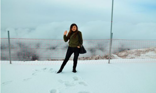 Antalya'ya kar yağdı