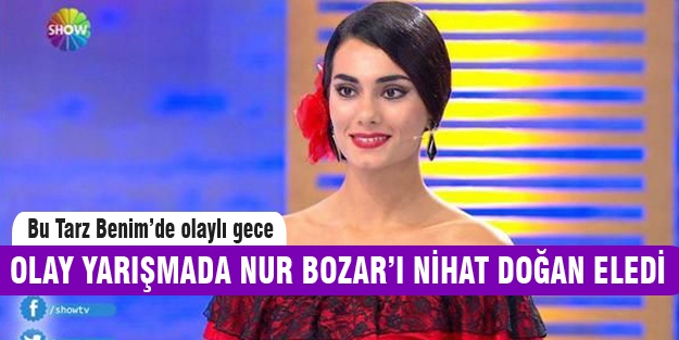 Bu Tarz Benim'de Nur Bozar elendi