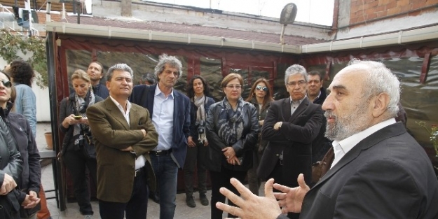 Konsolosluk Erkanı Basmane’yi Gezdi