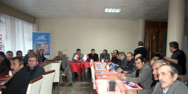 Tkdk, Pasinler’de Desteklemeleri Anlattı