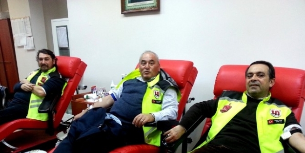 Motosiklet Kulübünden Kan Bağışı