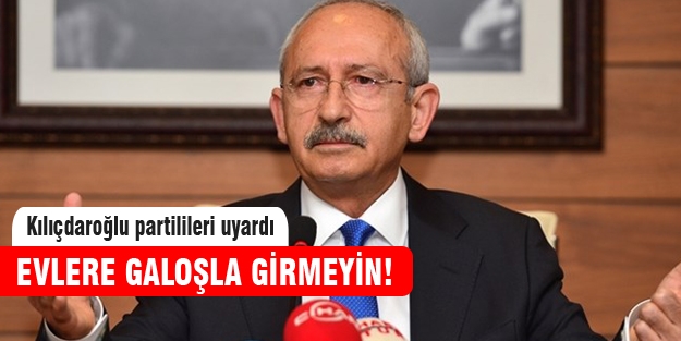 Kılıçdaroğlu Eskişehir'de partililerle buluştu