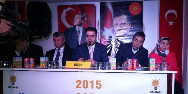 Ak Parti Gölbaşı İlçe Kongresi Gerçekleştirildi