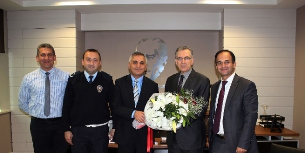 Çerkezköy İlçe Emniyet Müdürü Ogan’dan Çosb’ye Teşekkür