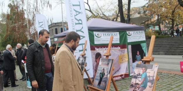 Trabzon’da Suriye’deki Mağdurlar İçin Yardım Topluyorlar