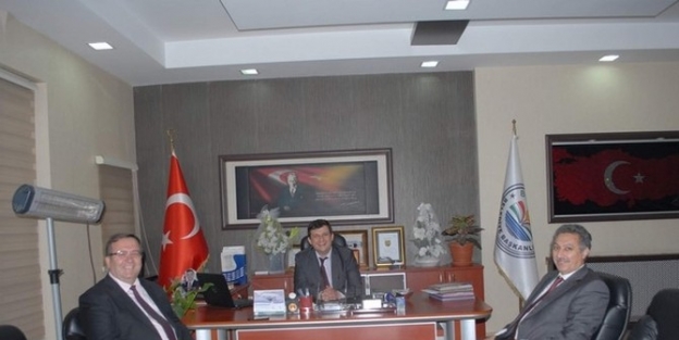 Yök Genel Sekreteri Süleyman Akçeşme’den Başkan Kayacan’a Ziyaret