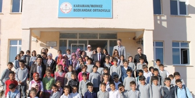 Milli Eğitim Müdürü Sultanoğlu, Bozkandak Ve Kızılyaka Okullarını Gezdi
