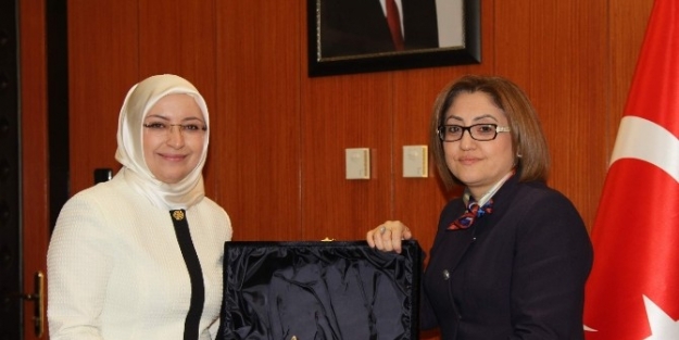 Aile Ve Sosyal Politikalar Bakan Yardımcısı Atabek’den Şahin’ E Ziyaret