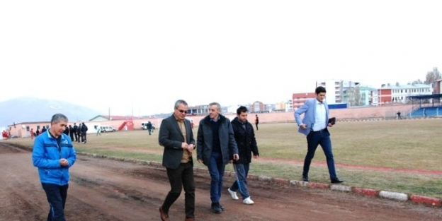 Vali Deniz, Şehir Stadyumu, Semt Sahası Ve Tenis Kortu’nda İncelemelerde Bulundu