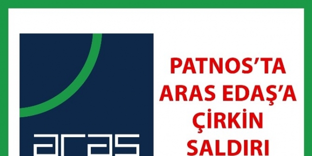 Patnos’ta Aras Elektriğe Saldırı