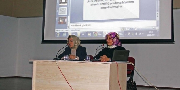 “bir Kadın Müftü Yardımcısı Portresi” İsimli Konferans Düzenlendi