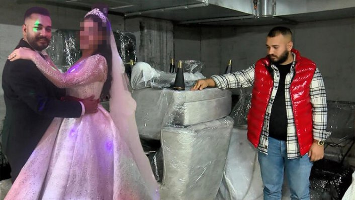 Kayınvalide damat tartışmasında, 25 günlük gelin mobilyaları parçalayıp evi terk etti