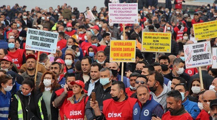 PTT işçileri kadro talep ediyor