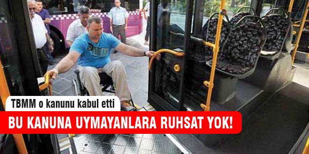 Engellilerin erişimine uygun toplu taşıma araçları