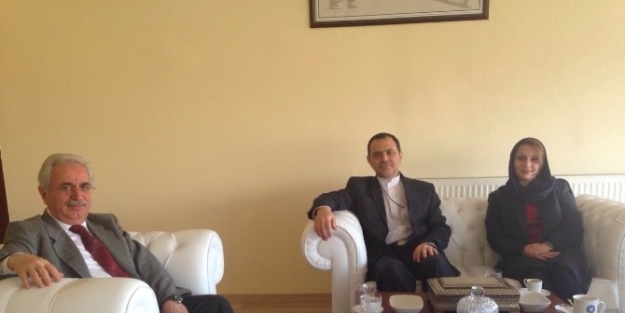 İran İslam Cumhuriyeti Başkonsolosu Rıza Kılıçhan Ziyareti