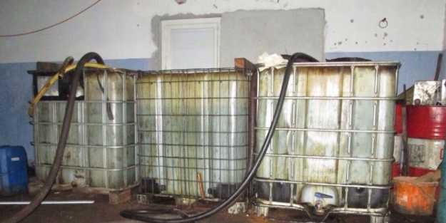 Jandarmadan Kaçak Akaryakıt Operasyonu