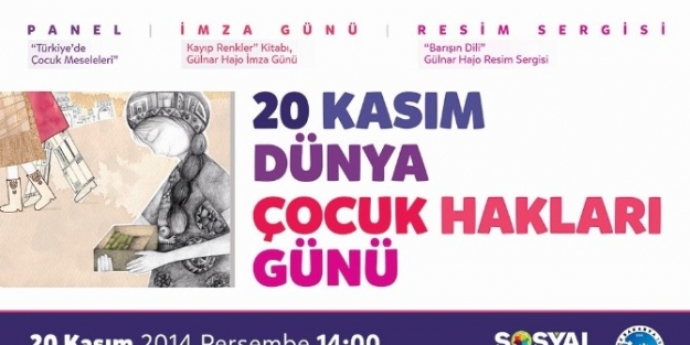 Çocuk Hakları Günü Sgm’de Kutlanacak