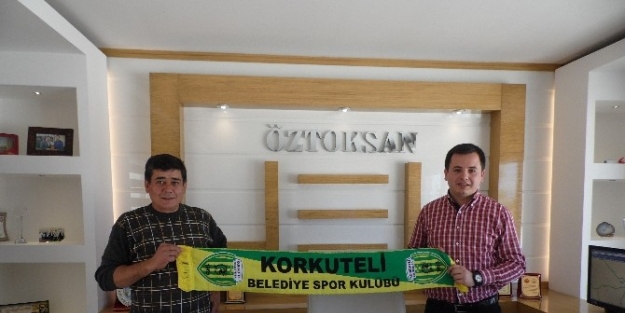 Korkuteli Belediyespor’a 7 Bin Lira Destek