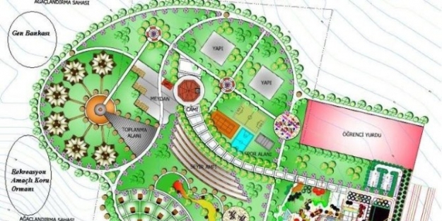 Neü Seydişehir Kampüsü Koru Ormanı Olacak