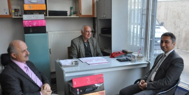 Seydişehir’de Vergi Dairesi Müdüründen Esnaflara Ziyaret