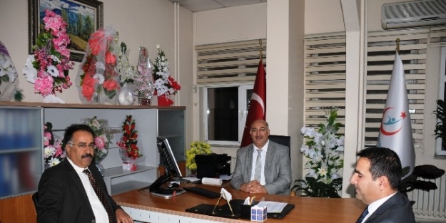 Rektör Yılmaz’dan Başhekim Çağaç’a Ziyaret