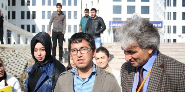 Rektör Prof. Dr. Ramazan Korkmaz, Karslı Basın Mensuplarına Arü’yü Gezdirdi