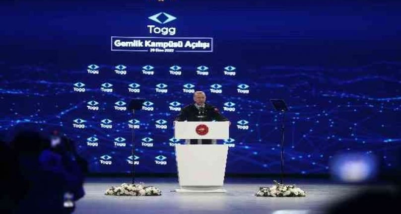 Cumhurbaşkanı Erdoğan: "Togg prestijli bir Türk markası olarak dünyada yolları süsleyecektir”