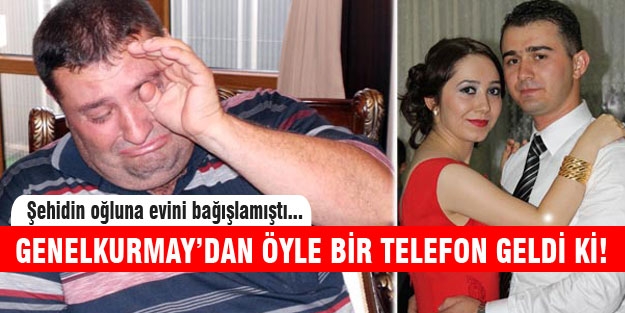O vatandaşa Genelkurmay'dan öyle bir telefon geldi ki!