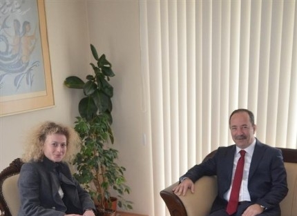 Edirne Belediye Başkanı Gürkan’dan, Yunan Konsolos Charitidou’ya Ziyaret