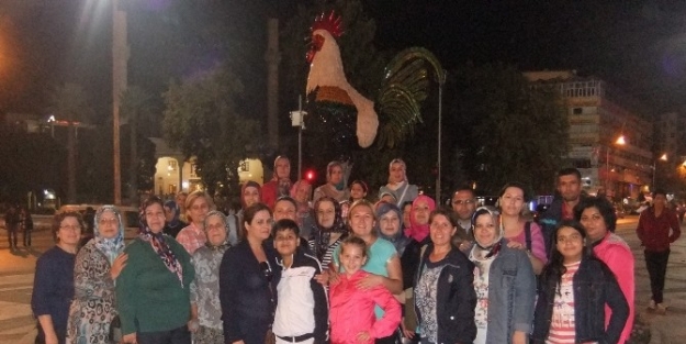 Saruhanlı’nın Kadınlar Kursiyerleri Denizli’yi Gezdi