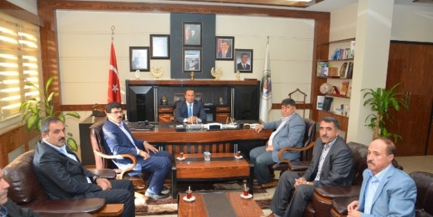 Sancak Belediye Başkanı, Başkan Toltar’ı Ziyaret Etti