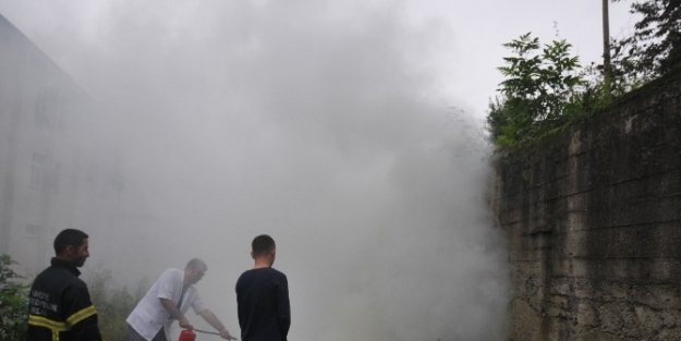 Hastanedeki Yangın Tatbikatı Gerçeği Aratmadı