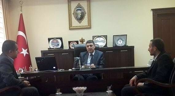 Ülkü Ocakları Kaymakam Öztürk’ü Ziyaret Etti
