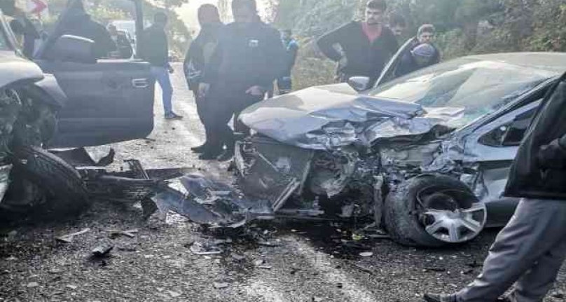 Bursa-Orhangazi yolunda kaza: 5 yaralı