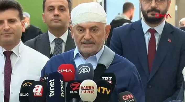 Azerbaycan'da kaza geçiren Binali Yıldırım, taburcu oldu