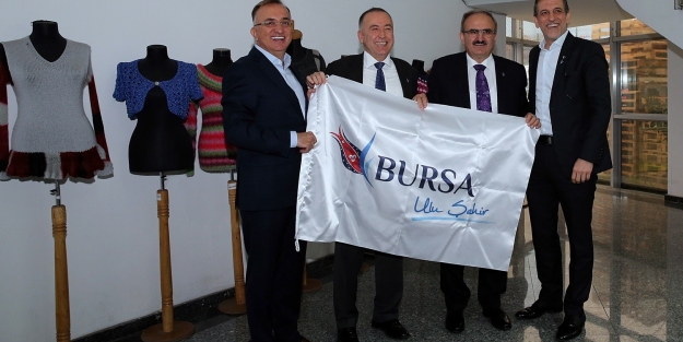 Bursa'da 'Ulu Şehir' logosu dalgalanıyor!
