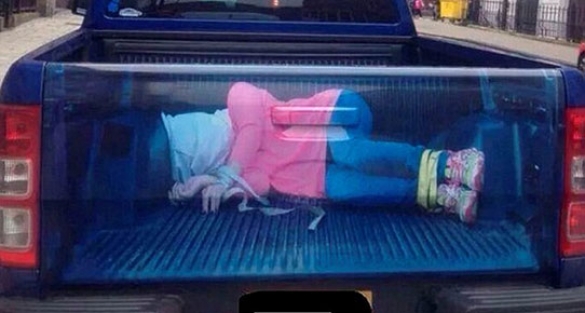 Bu kamyon ülkeyi karıştırdı