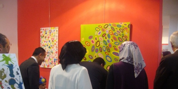 Erzincanlı Minik Ressamlardan Sergi